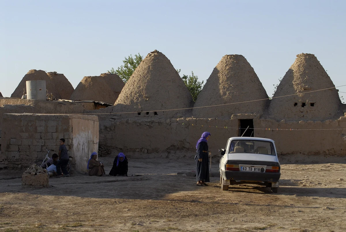 The mud-brick beehive houses of Harran, paired with the site on some Gobekli Tepe tours